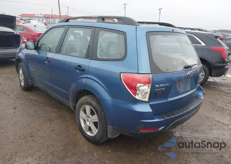 2010 Subaru Forester 2.5X from USA, damaged, VIN JF2SH6BC3AH804339